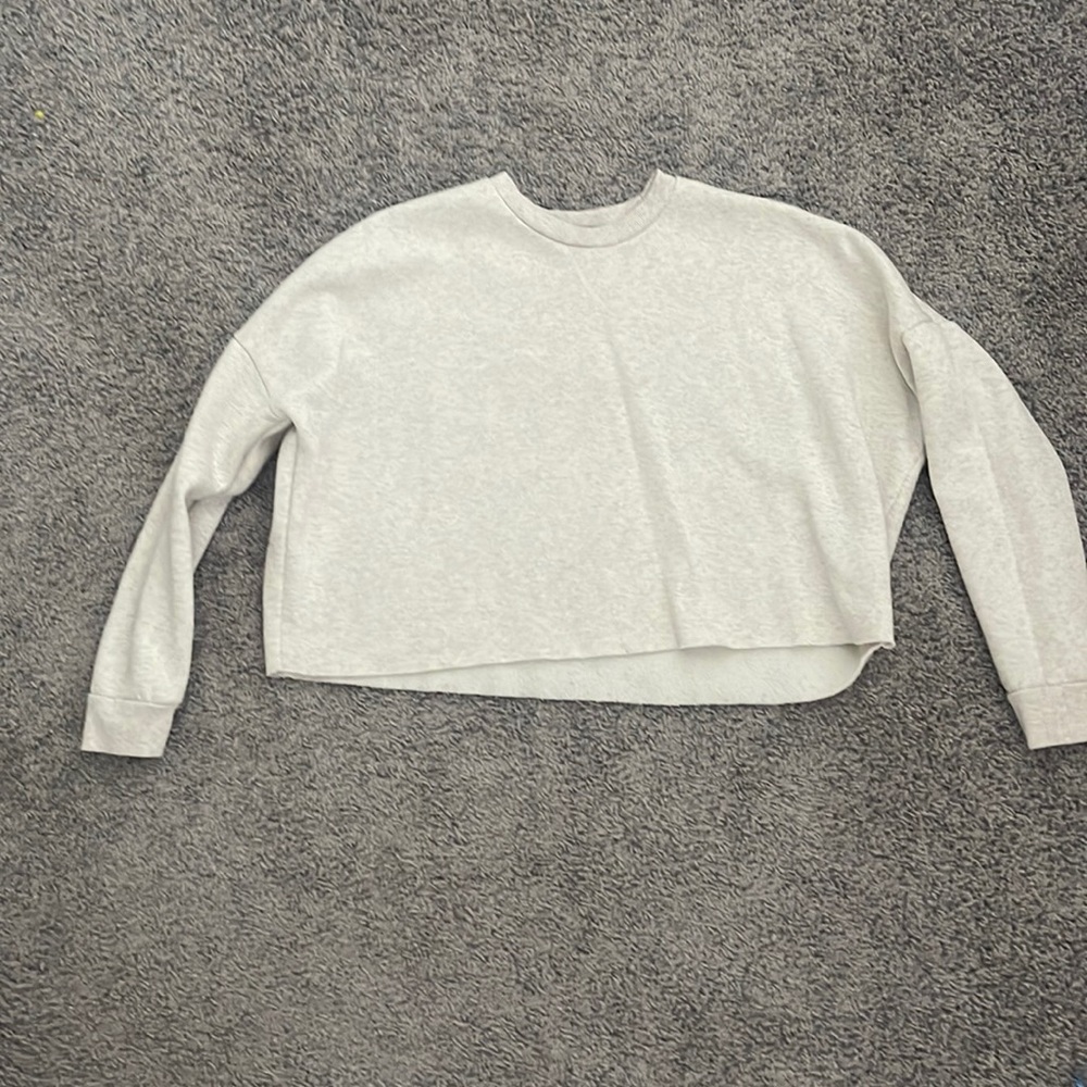 Crop top sweatshirt